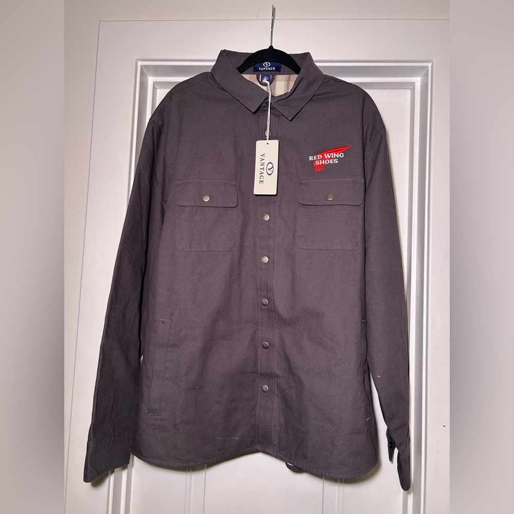 Red Wing Shoes Jacket Mens XL Brand NEW